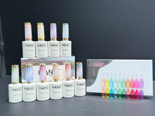 HANG Counter Display Color Chart - Ice Jelly (#41-#50) Collection