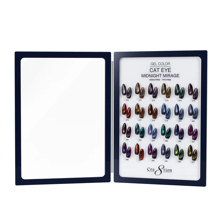 Cre8tion Acrylic Booklet - Cat Eye Midnight Mirage (24 colors)