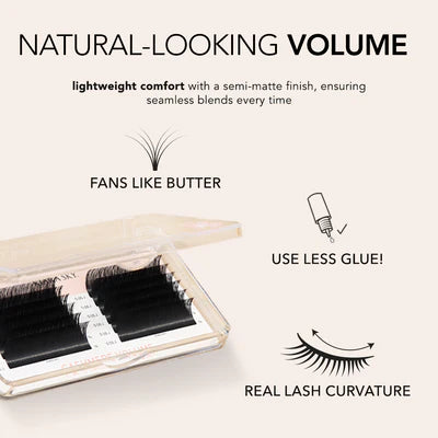 Kiara Sky Volume Cashmere Lashes – 0.07mm CC Curl