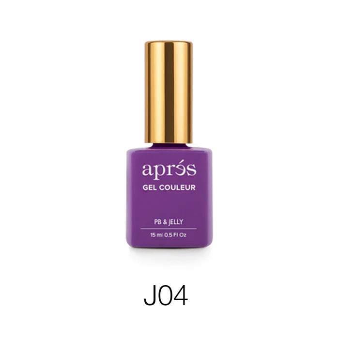 Apres Gel Couleur Polish #J4, (15ml). Jelly Collection