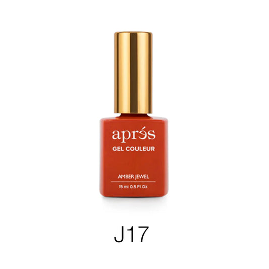 Apres Gel Couleur Polish #J17, (15ml). Jelly Collection