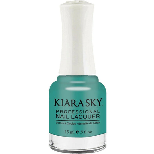 Kiara Sky Nail Lacquer, N416, Teal The Spotlight, 0.5oz