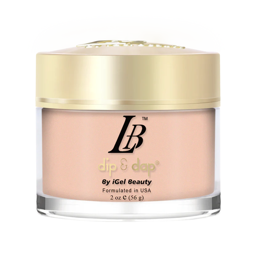 iGel Acrylic/Dipping Powder, LB PROFESSIONAL Collection, LB008, Pale Pink, 2oz