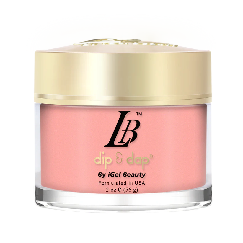 iGel Acrylic/Dipping Powder, LB PROFESSIONAL Collection, LB010, Posh Pink, 2oz