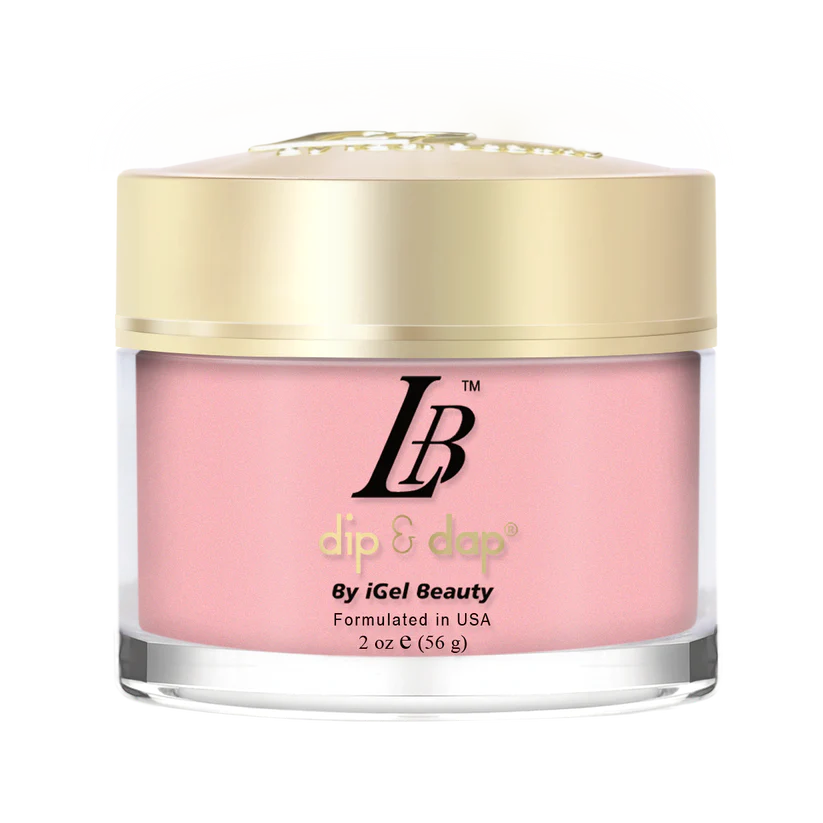 iGel Acrylic/Dipping Powder, LB PROFESSIONAL Collection, LB011, Think Pink, 2oz