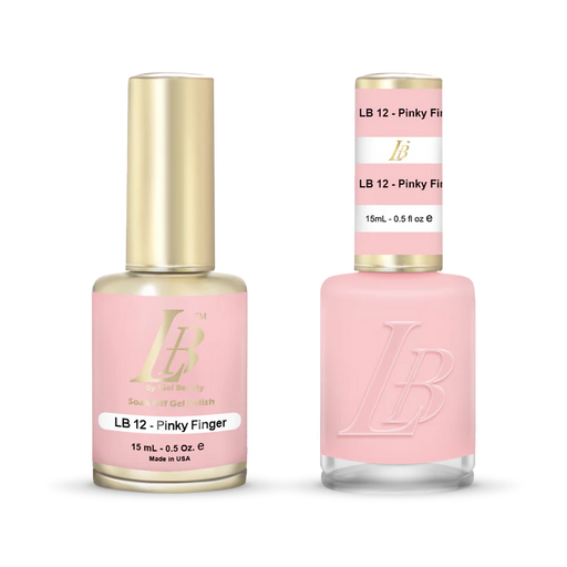 iGel Nail Lacquer & Gel Polish, LB Professional Collection, LB012, Pinky Finger, 0.5oz