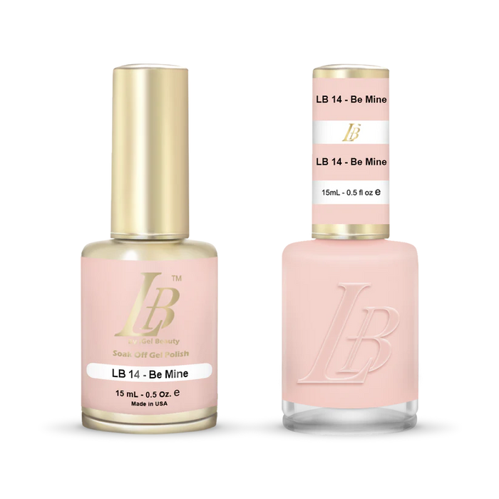 iGel Nail Lacquer & Gel Polish, LB Professional Collection, LB014, Be Mine, 0.5oz