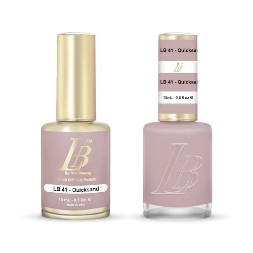 iGel Nail Lacquer & Gel Polish, LB Professional Collection, LB041, Quicksand, 0.5oz