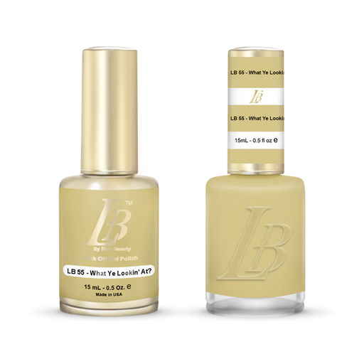 iGel Nail Lacquer & Gel Polish, LB Professional Collection, LB055, What Ye Lookin' At?, 0.5oz
