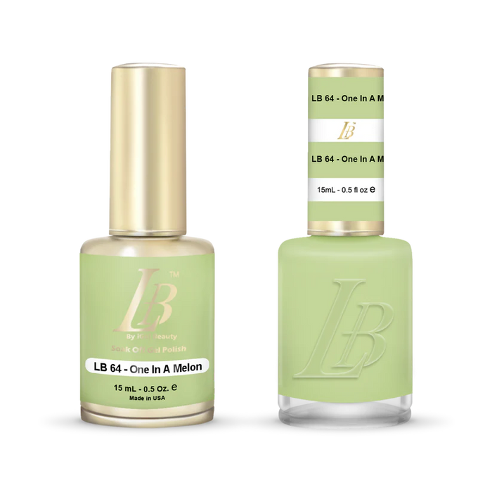 iGel Nail Lacquer & Gel Polish, LB Professional Collection, LB064, One In A Melon, 0.5oz