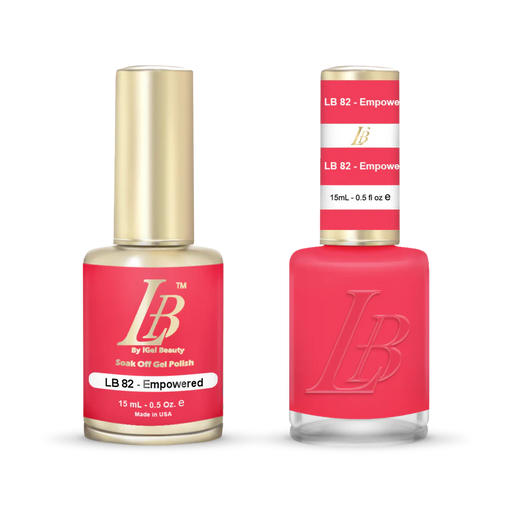 iGel Nail Lacquer & Gel Polish, LB Professional Collection, LB082, Empowered, 0.5oz
