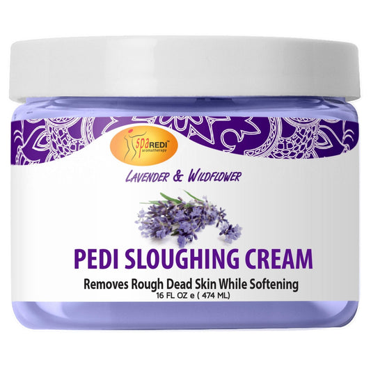 SpaRedi Pedi Sloughing Cream, Lavender & Wildflower, 16oz, 02010 OK0325MD