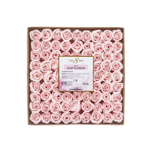 Cre8tion Soap Flowers - 11 Colors (Pk: 81 pcs/box, 20 box/case) - Light Pink