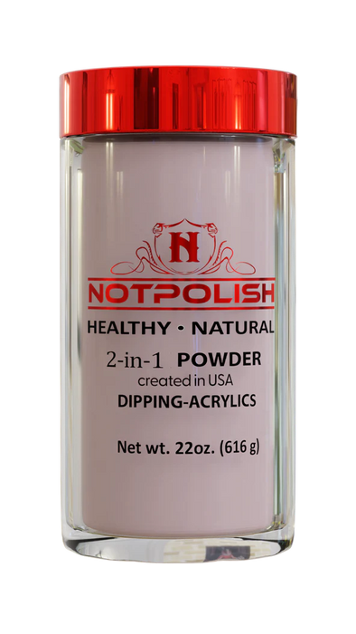 NotPolish Dipping Powder, Light Pink, 22oz