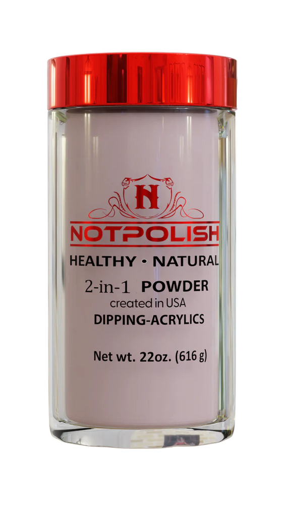 NotPolish Dipping Powder, Light Pink, 22oz