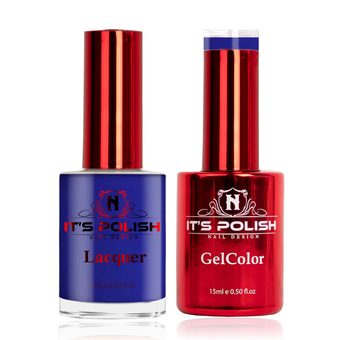 NotPolish Gel Polish and Nail Lacquer, OM Collection, 093, LUSH BLUE, 0.5oz