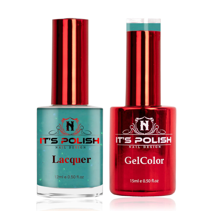 NotPolish Gel Polish and Nail Lacquer, OM Collection, 097, PLEASANT TEAL, 0.5oz