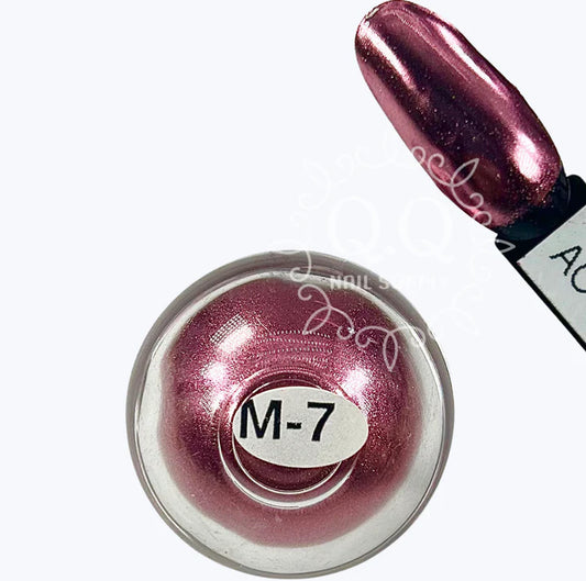 Aora Metal Chrome Powder, M-07, Magenta, 1g