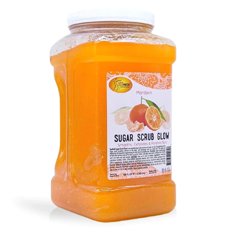 SpaRedi Pedi Scrub Gel, Mandarin, 1Gal, 03080 OK0325MD