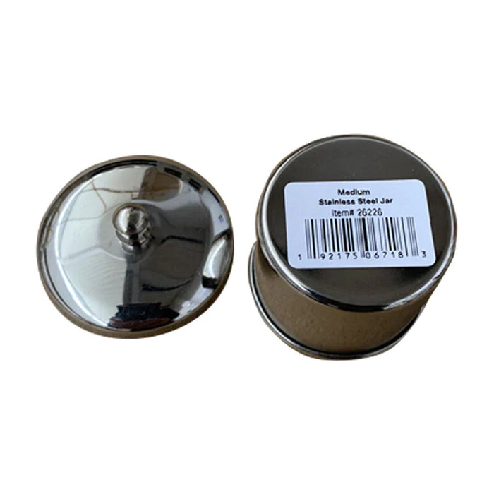 Cre8tion Medium Stainless Steel Jar
