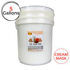 SpaRedi Pedi Cream Mask, Milk & Honey, 5Gal, 05210 OK0325MD