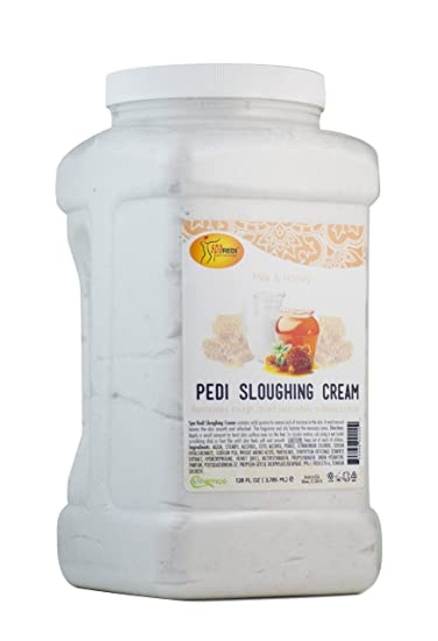 SpaRedi Pedi Sloughing Cream, Milk & Honey, 1Gal, 02200 OK0325MD