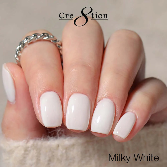 Cre8tion Sheer White 0.5oz - MILKY WHITE (HEMA & TPO Free)