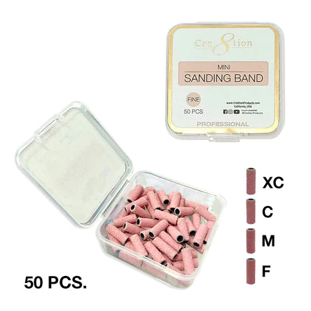 Cre8tion Mini Sanding Band X-COARSE (50 pcs./box, 100 boxes/case)