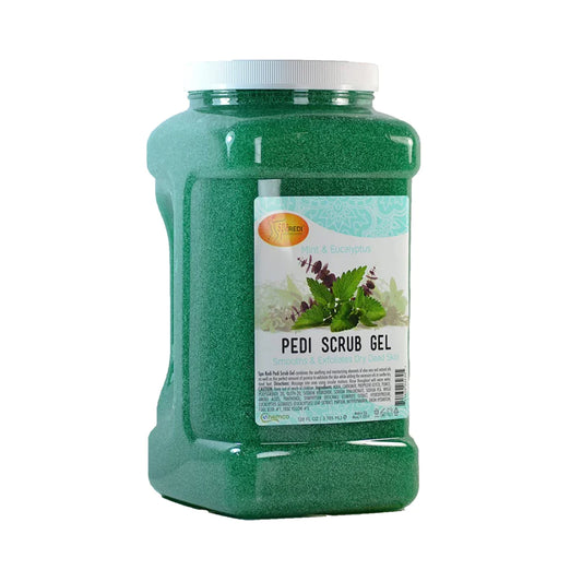 SpaRedi Pedi Scrub Gel, Mint & Eucalyptus, 1Gal, 03230 OK0325MD