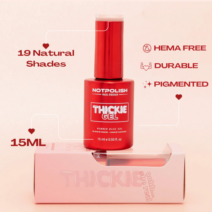 NotPolish 0.5oz THICKIE Gel Collection 000