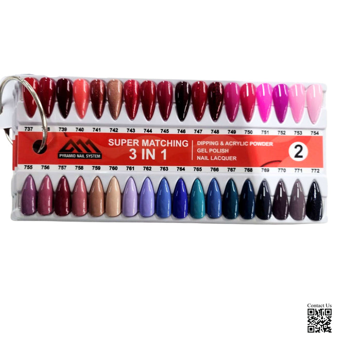 Pyramid New Luxury (#701 - 844), Sample tips