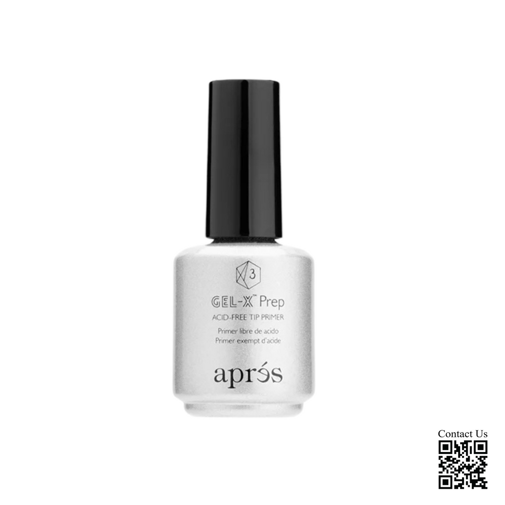 Apres Acid - Free Gel Primer 0.5oz, GEL-X PREP #3 (Grey Bottle)