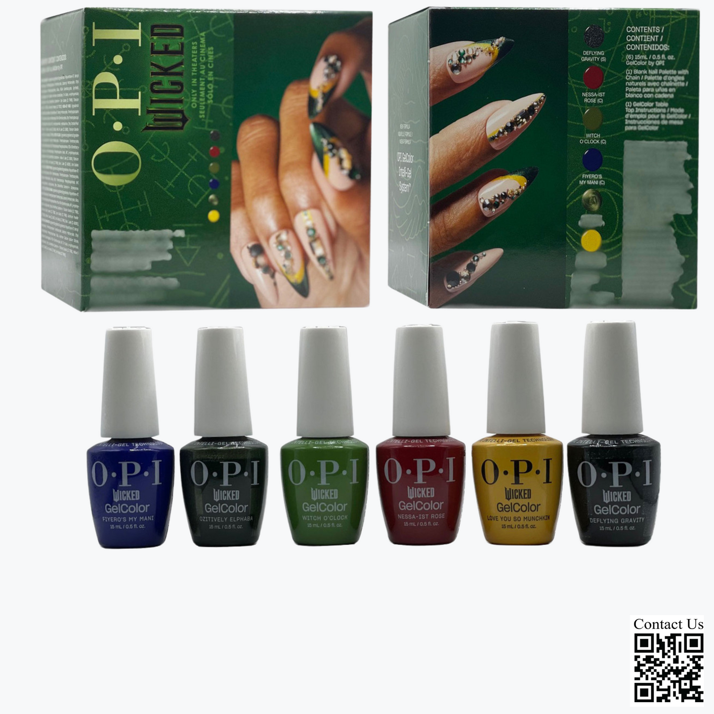 OPI Holiday 24 Wicked Collection Gel Add-On-Kit 1