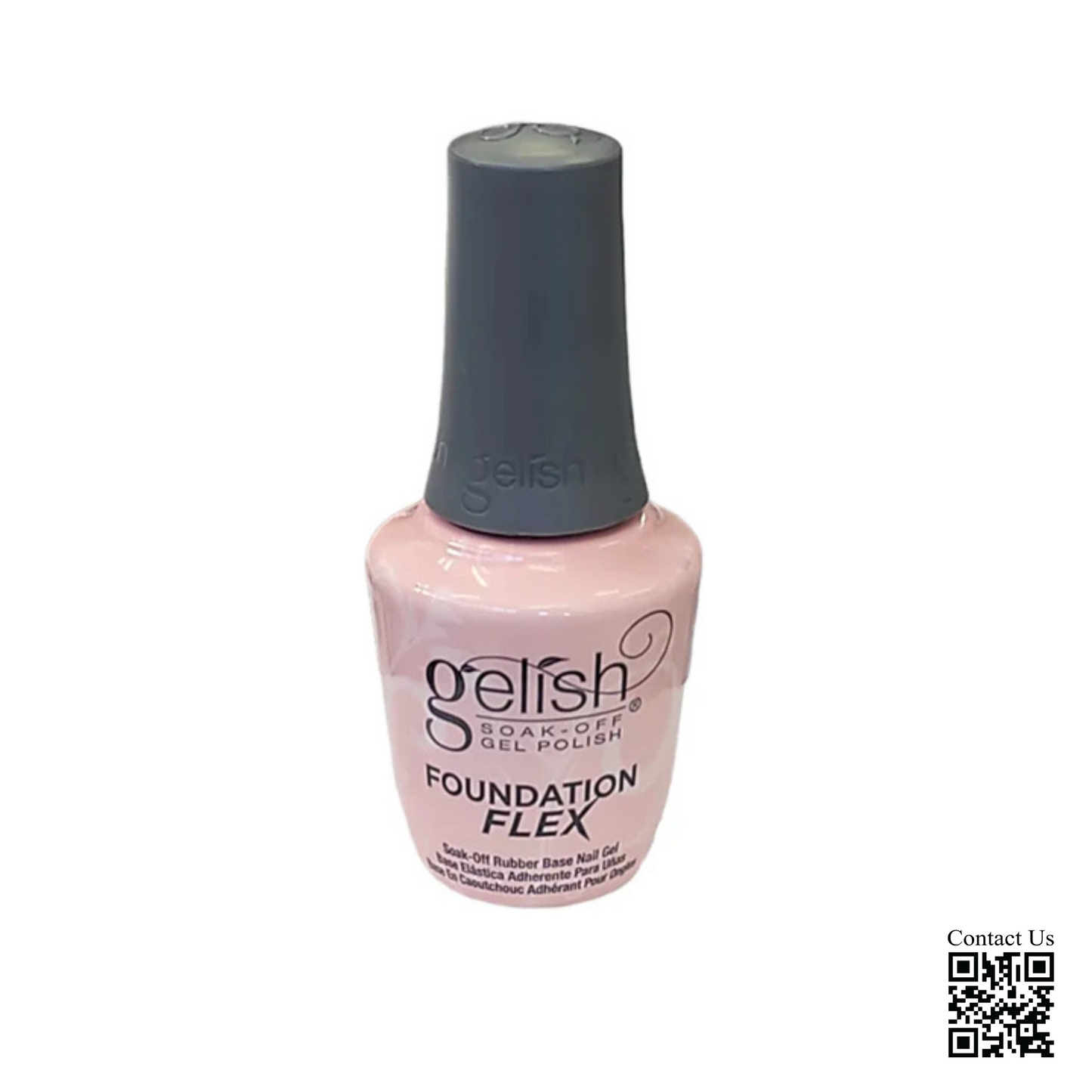 Gelish Foundation Flex Gel 0.5oz - Light Nude 72 pcs./case