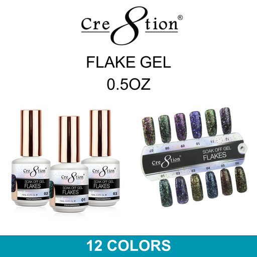 Cre8tion GEL FLAKES Collection 000