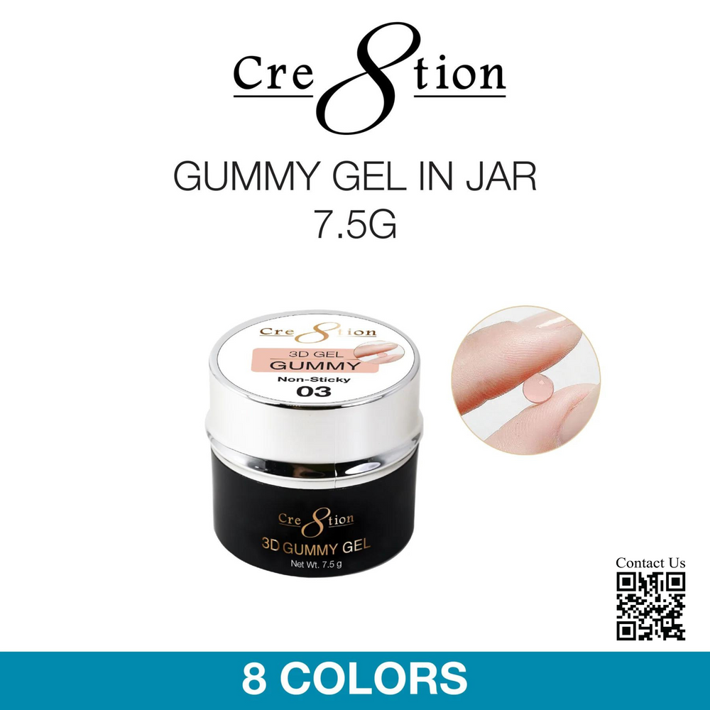 Cre8tion 7.5g Gummy Gel in Jar 000