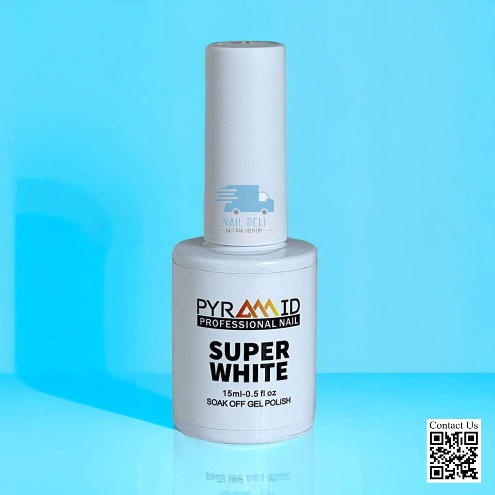 Pyramid SUPER WHITE Gel, 0.5oz (PK: 120 pcs/case)