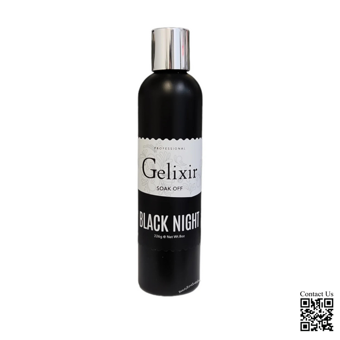 Gelixir Black Night Refill, 8oz (PK: 24, 30pcs/case)