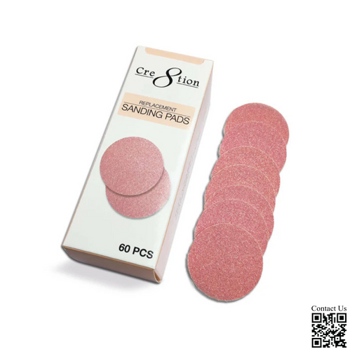 Cre8tion Callus Sand Paper Refill, PINK (Pk: 60 pcs/box, 185 boxes/case)