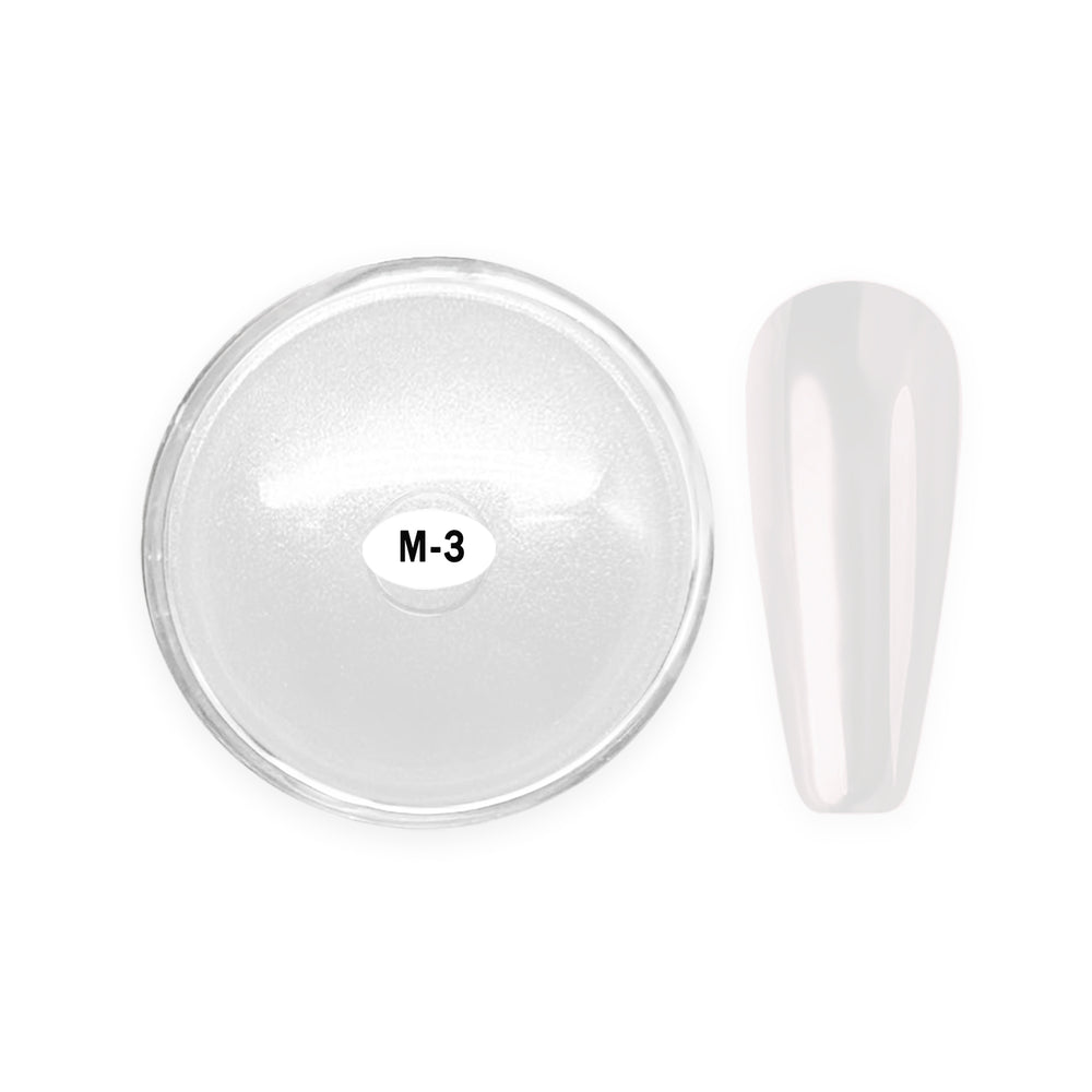 Aora Metal Chrome Powder 1g, M3 - Pearl (Pk: 360 pcs/case)