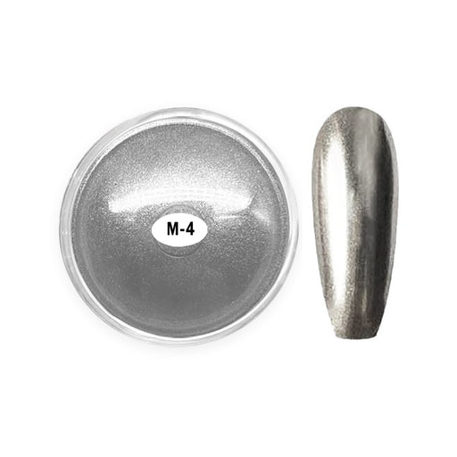 Aora Metal Chrome Powder 1g, M4 - Silver (Pk: 360 pcs/case) - SKU 22819