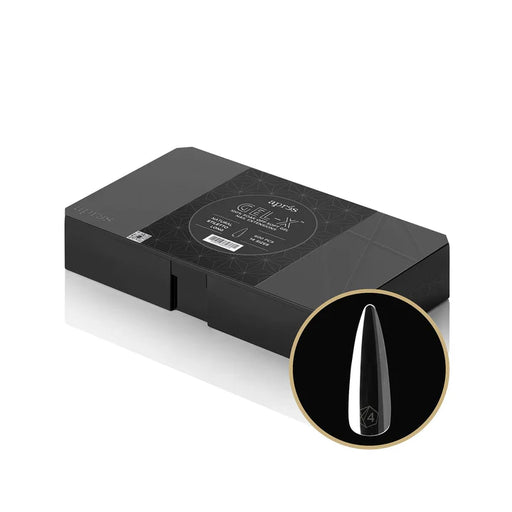 Apres NATURAL Stiletto Long, Box of Tips, N-STL (Pk: 5 pcs/box) - SKU 87330