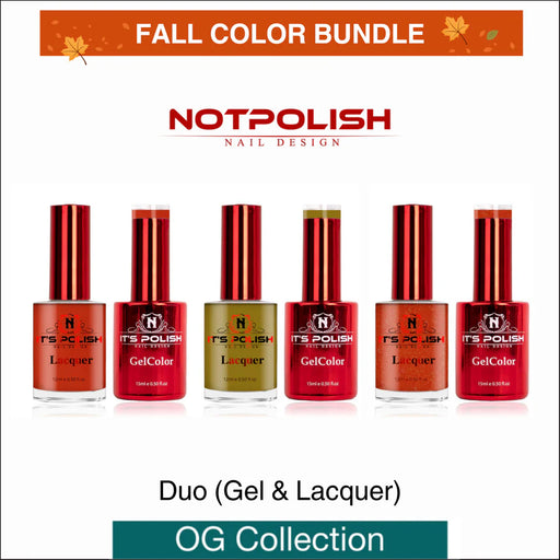NotPolish Matching Pair 0.5oz - OG Collection - Pre-selected 9 colors