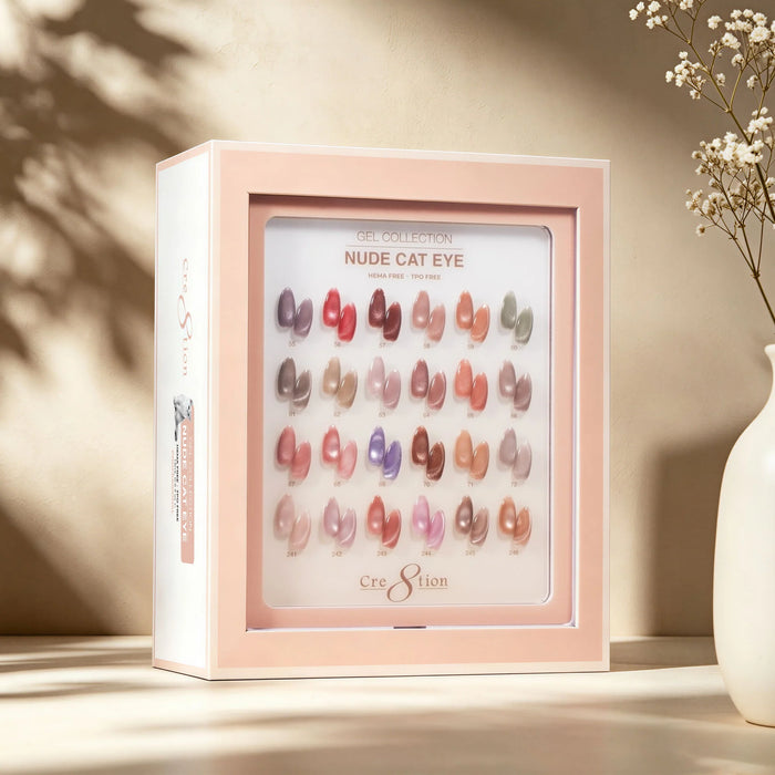 Cre8tion Cat Eye Kit - NUDE (24 colors) Collection (55 - 72, 241 - 246)