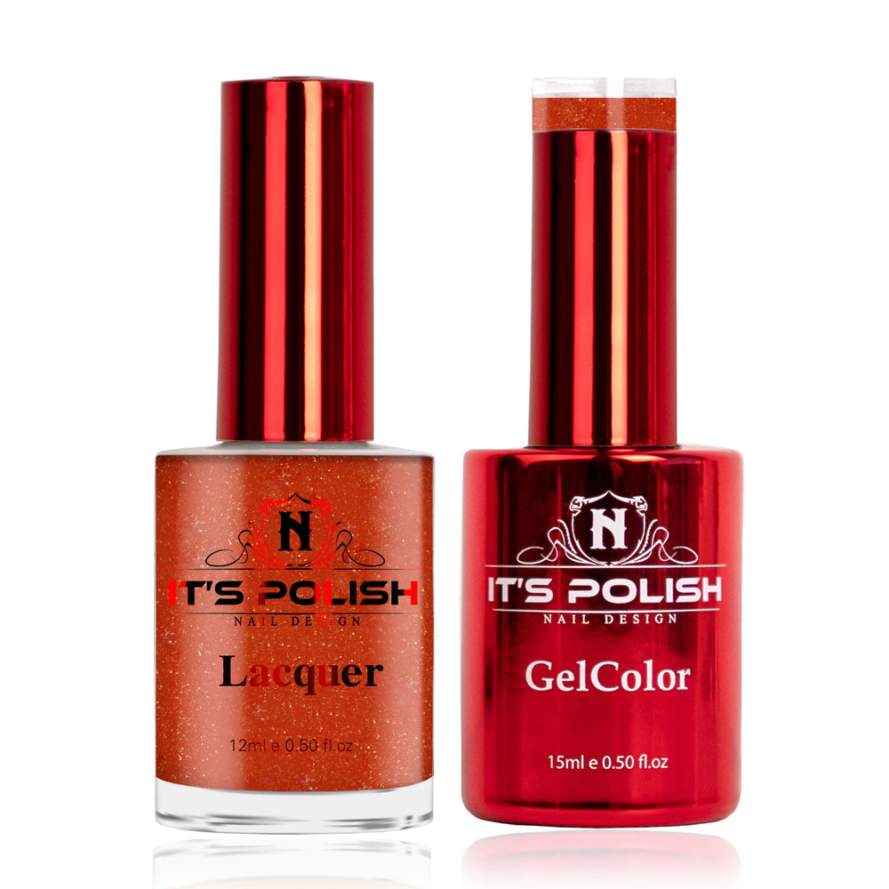NotPolish Gel Polish and Nail Lacquer, OG Collection, 164, Dark Orange, 0.5oz