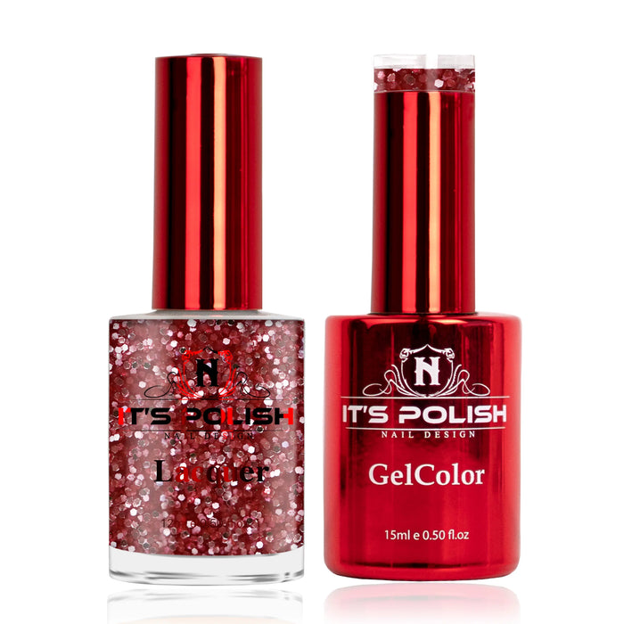 NotPolish Gel Polish and Nail Lacquer, OG Collection, 173, Rose Sparkle, 0.5oz