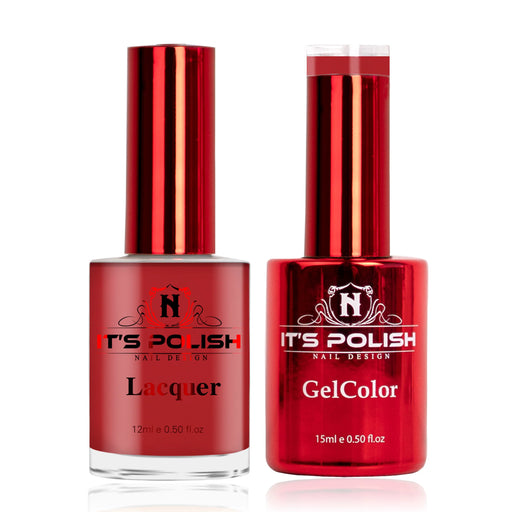 Not Polish Gel Polish and Nail Lacquer, OG Collection, 181, Red Crush, 0.5oz