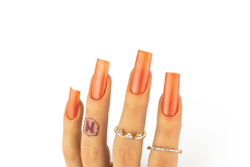 NotPolish Gel Polish and Nail Lacquer, OG Collection, 164, Dark Orange, 0.5oz