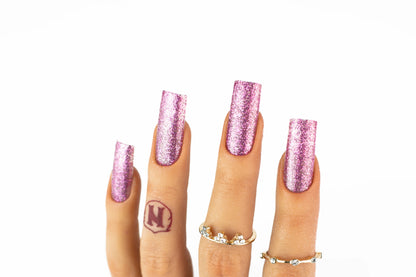 NotPolish 3in1 Acrylic/Dipping Powder + Gel Polish + Nail Lacquer, OG Collection, 175, Pink Stars