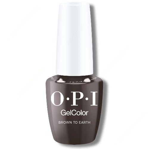 OPI 0.5oz GEL - F004 - Brown To Earth 0.5 oz